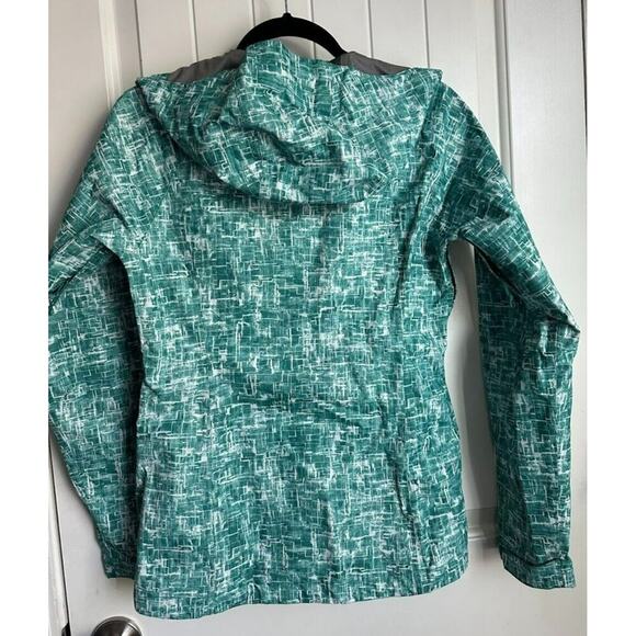 The North Face Womens Alta Vista Dry Vent Hooded Rain Jacket Dark Sage  XS - Picture 3 of 7
